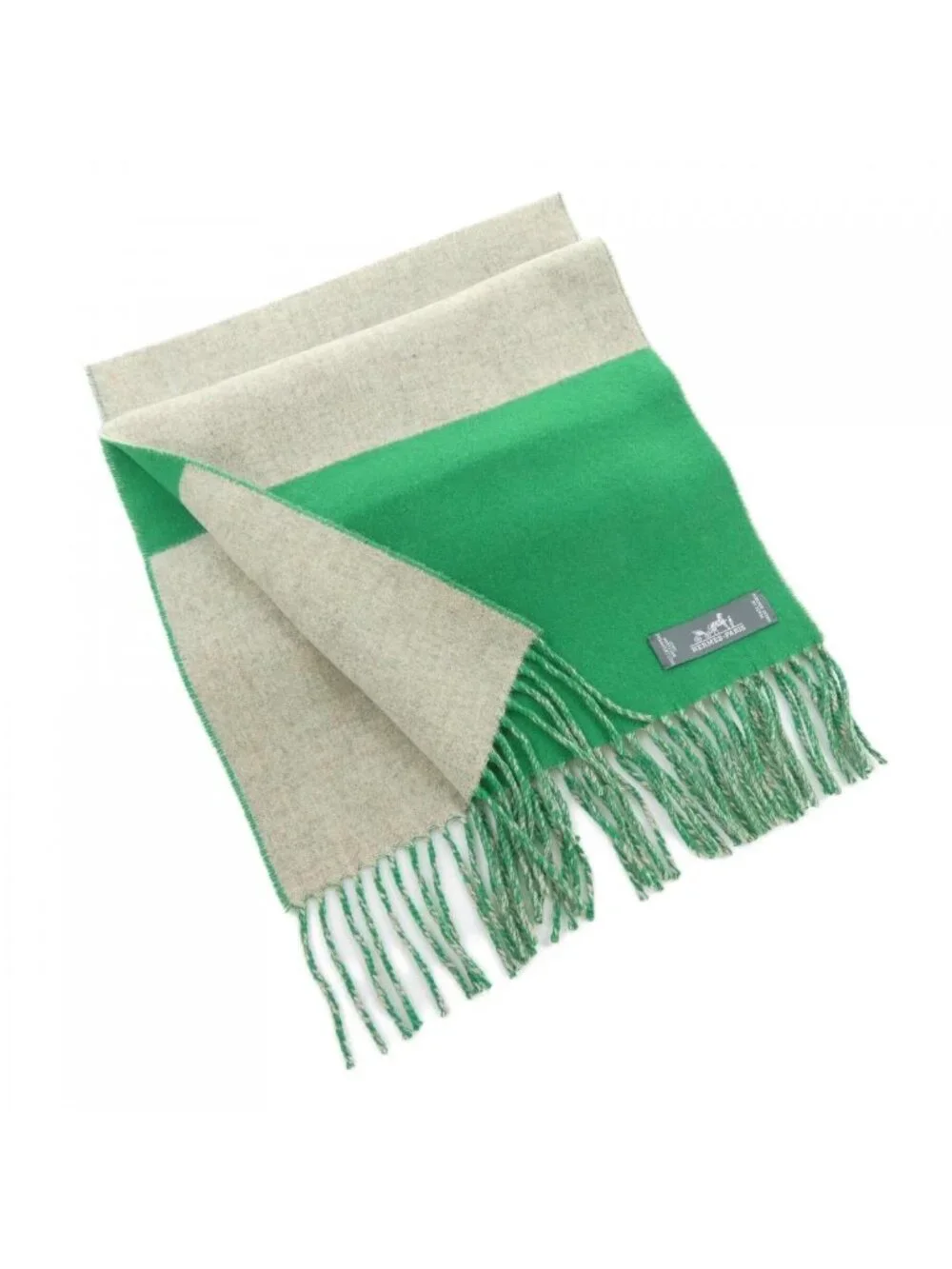 Hermes Scarf Beige